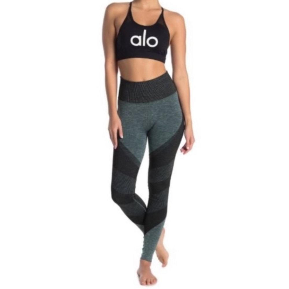 ALO Yoga High Waist Seamless Lift Leggings Contrast Cool